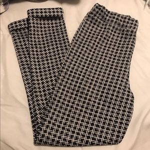 Boohoo Night Highwaist Pattern Pants US 2